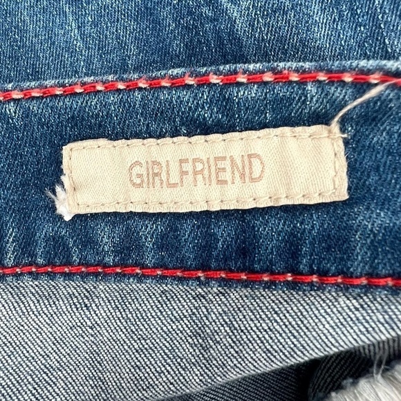 Seven7 Distressed Patched Girlfriend Distressed Jeans Size 30 Women’s - Picture 4 of 6